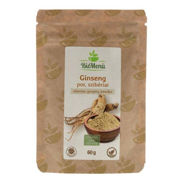 BIOMENÜ BIO SZIBÉRIAI GINSENG POR 60G