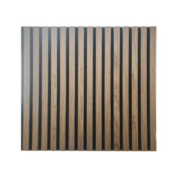 Akusztikus panel falra és mennyezetre 60×60 cm dió 4db