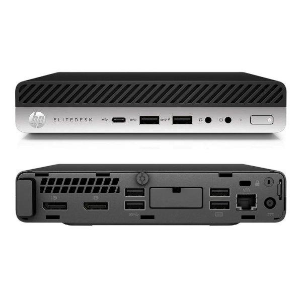 HP EliteDesk 800 G5 DM / Intel i5-9500T / 16GB / 512GB NVMe / Intel UHD Graphics
630 / Win 11 Pro 64-bit használt PC