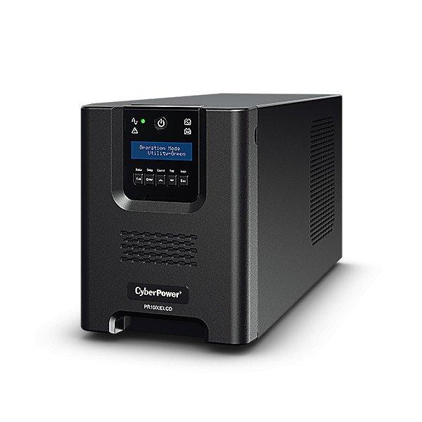 CYBERPOWER UPS PR1000ELCD (8xIEC320) 1000VA 900W 230V szünetmentes tápegység
+ USB LINE-INTERAKTÍV