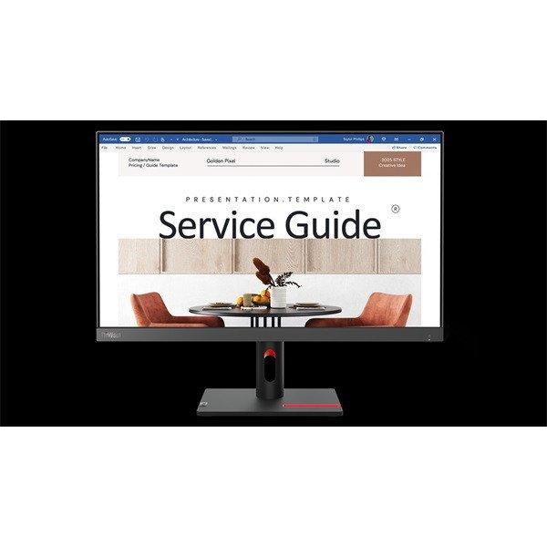 LENOVO Monitor ThinkVision S24i-30, 23,8" FHD 1920x1080 IPS, 16:9, 3000:1,
250cd/m2, HDMI, VGA