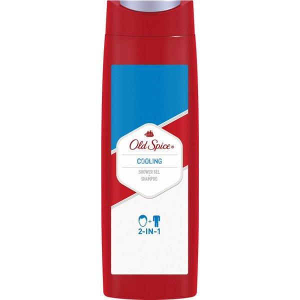 Old Spice Tusfürdő 2 az 1-ben (Shower Gel + Shampoo) 400 ml