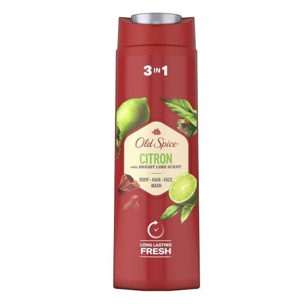 Old Spice Tusfürdő férfiaknak Citrom (Body, Hair, Face Wash) 400
ml