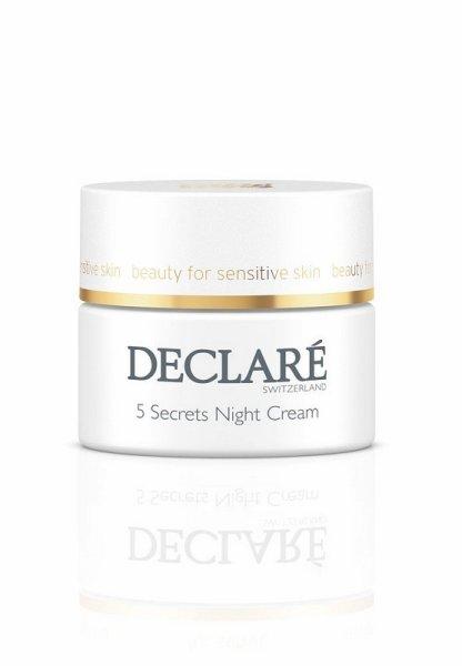 DECLARÉ Éjszakai regeneráló krém Stress Balance (5
Secrets Night Cream) 50 ml