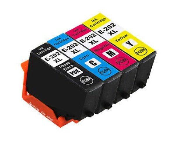 Epson- hoz 202XL (T02H3) utángyártott magenta XL tintapatron, ~650 oldal