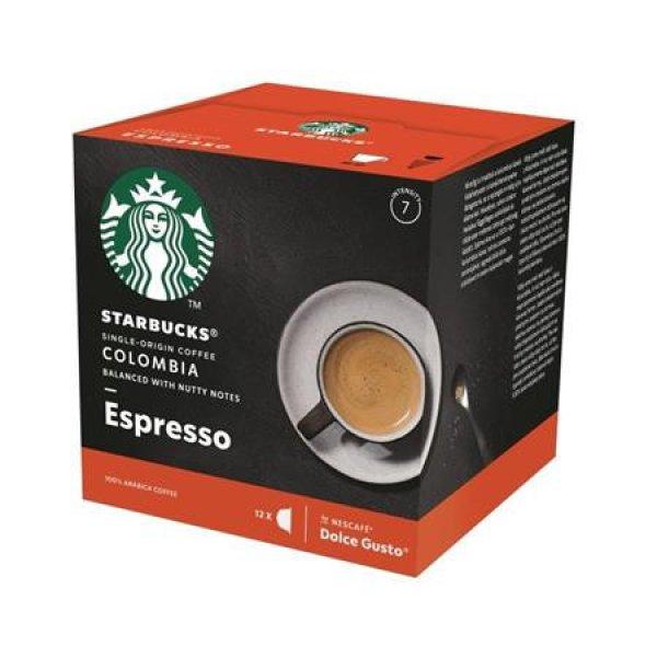 Kávékapszula, 12 db, STARBUCKS by Dolce Gusto®, "Espresso Colombia
Medium Roast"