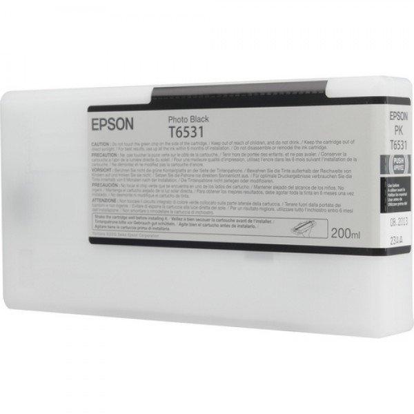 EPSON T6531 EREDETI tintapatron Photo FEKETE 200ml