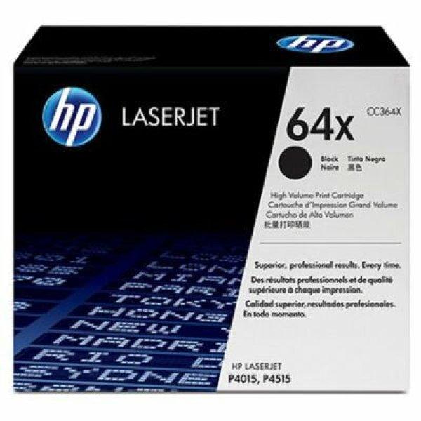 HP CC364X (64X) fekete eredeti toner (≈24000 oldal)