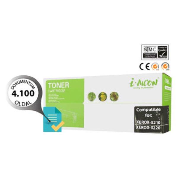 Xerox -hoz, 3210/3220 fekete UTÁNGYÁRTOTT toner (~4100 oldal) 106R01487