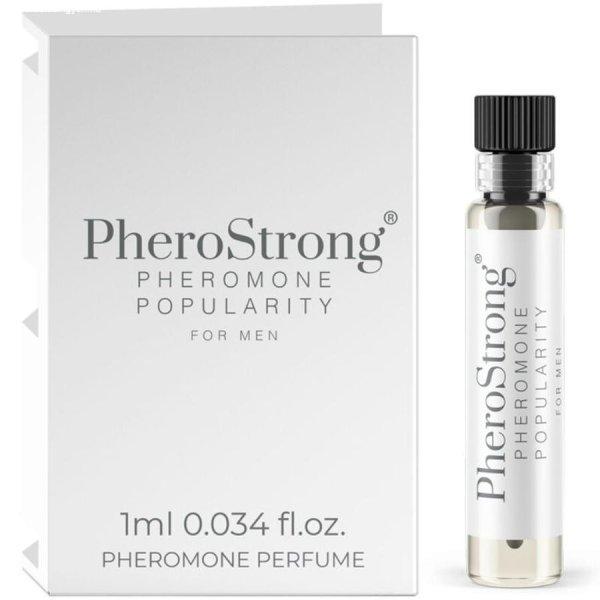 PHEROSTRONG - FEROMON PARFÜM NÉPSZERŰSÉG FÉRFIAKNAK 1 ML