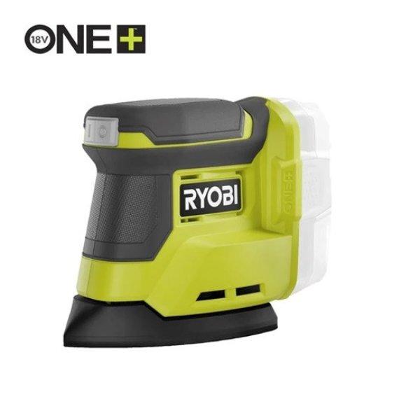 Ryobi 18V One Plus™ deltacsiszoló, 6x csiszolópapír, akkumulátor és
töltő nélkül - RPS18-0