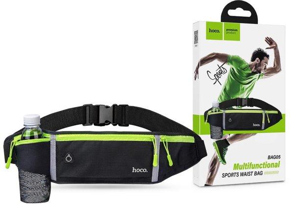 HOCO univerzális övtáska sportoláshoz, túrázáshoz - HOCO Bag05
Multifunctional Sports Waist Bag - fekete/zöld