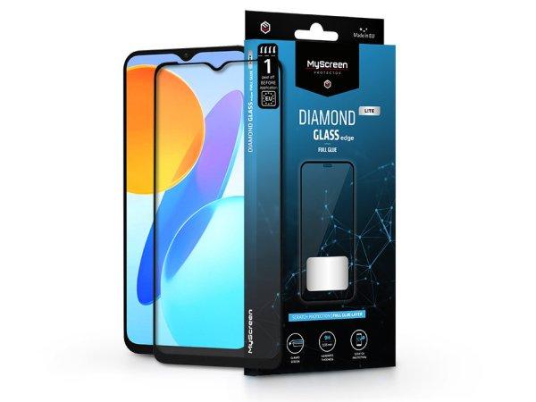 Honor X8 5G edzett üveg képernyővédő fólia - MyScreen Protector Diamond
Glass Lite Edge2.5D Full Glue - fekete