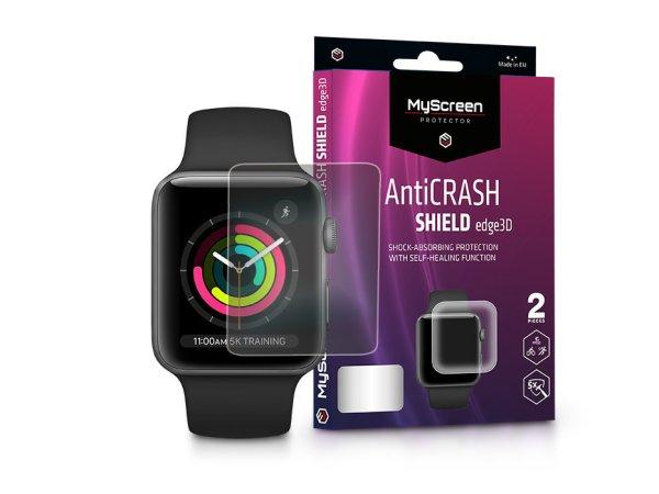 Apple Watch Series 3 (42 mm) ütésálló képernyővédő fólia - MyScreen
Protector AntiCrash Shield Edge3D - 2 db/csomag - átlátszó