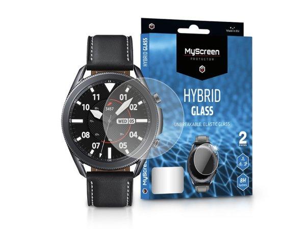 Samsung Galaxy Watch 3 (41 mm) rugalmas üveg képernyővédő fólia - MyScreen
Protector Hybrid Glass - 2 db/csomag - átlátszó