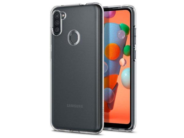 Samsung A115F Galaxy A11 ütésálló hátlap - Spigen Liquid Crystal -
átlátszó