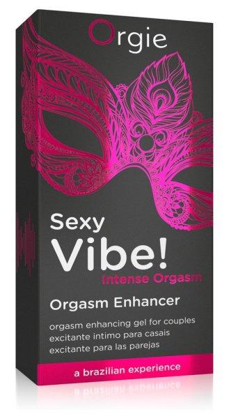 Orgie Sexy Vibe Orgasm - unisex folyékony vibrátor (15ml)