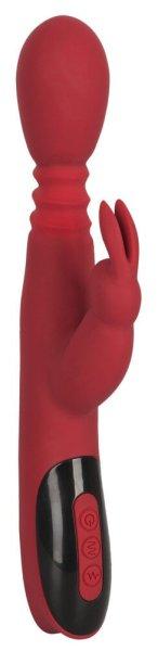 You2Toys Massager - lökő-forgó, melegítő G-pont vibrátor (piros)