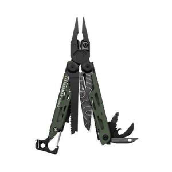 Leatherman multiszerszám SIGNAL GREEN TOPO