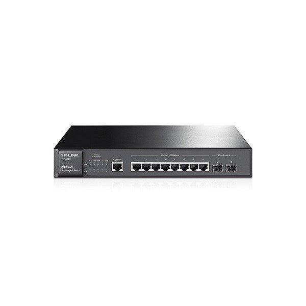 TP-Link Switch Vezérelhető - TL-SG3210 JetStream™ (L2; 8port 1Gbps + 2port
gigabit SFP; IPv6)