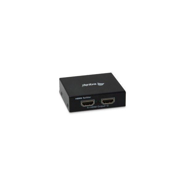 Equip HDMI Video-Splitter - 332712 (2 port, HDMI1.4, 3D, FullHD, HDCP Ready,
fekete)