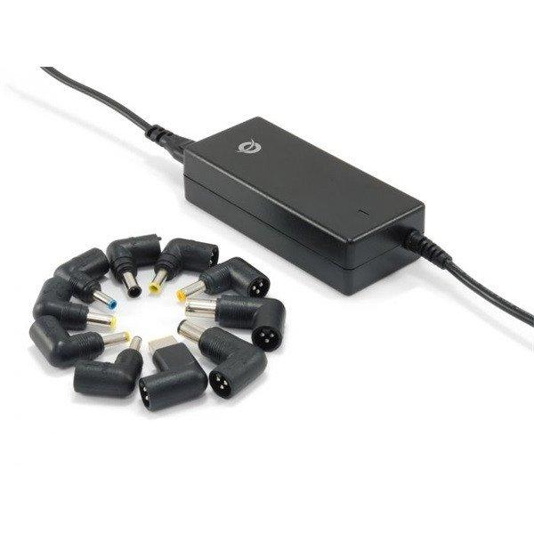 Conceptronic Univerzális Töltő adapter 65W - CNB65 (10 csatlakozó,
túlfeszültség/rövidzárlat/túlmelegedés védelem)