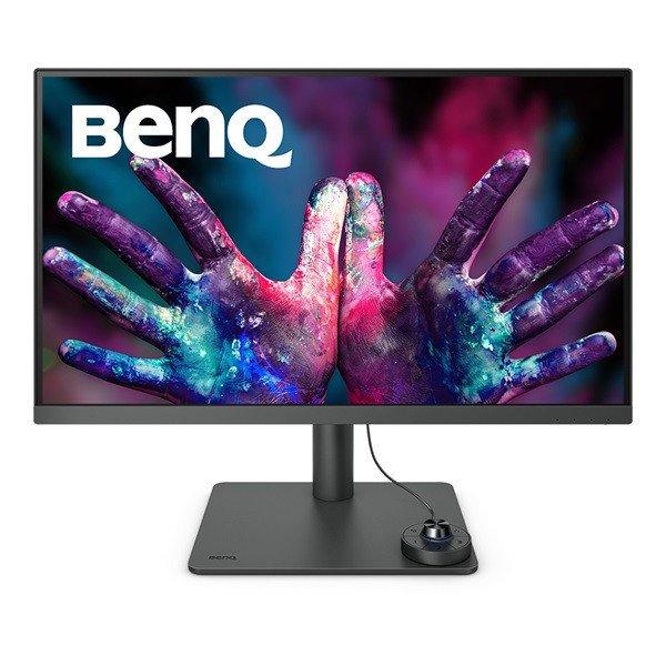 BenQ Monitor 27" - PD2705U (IPS, 16:9, 3840x2160, 5ms, 350dc/m2, DP, HDMI,
USB-C, Speaker, mag.áll., Pivot)