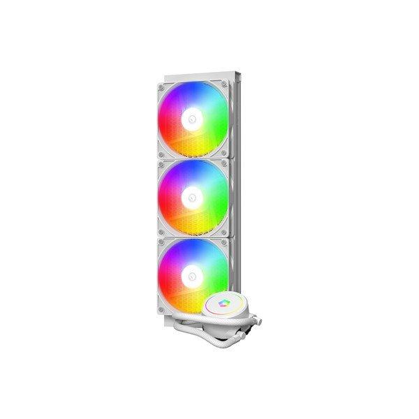 ID-Cooling CPU Water Cooler - FX360 ARGB WHITE (35,2dB; max. 129,39 m3/h;
3x12cm, A-RGB LED, fehér)