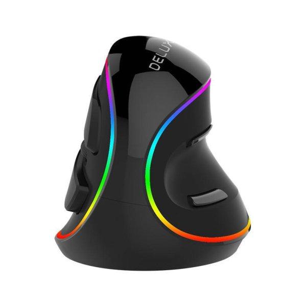 Függőleges egér Delux M618Plus 4000DPI RGB