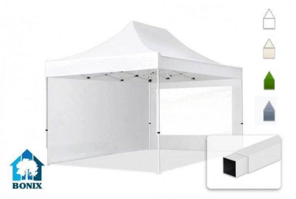 PROFI Pop-up összecsukható pavilon, rendezvénysátor ollómechanikával 3x4,5
m ponyva PVC  2db oldalfallal