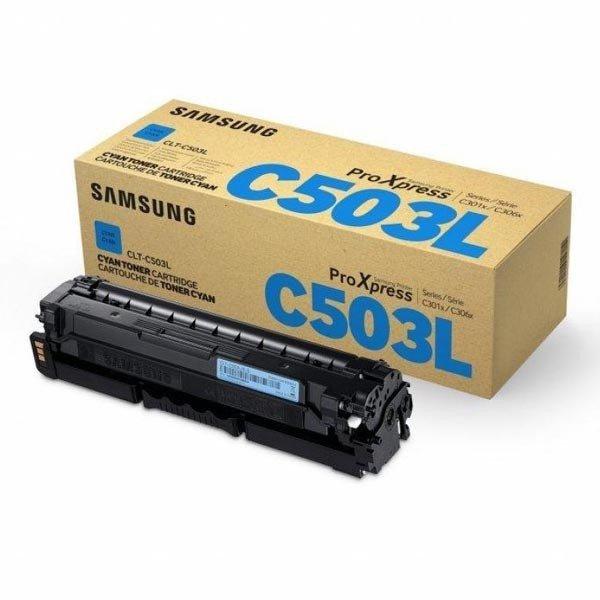 Samsung SLC3010/3060 cián EREDETI TONER (CLT-C503L/SU014A) (≈5000 oldal)