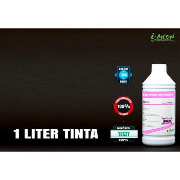 Epson tintapatronokhoz utángyártott VILÁGOS MAGENTA i-AICON tinta, 1000 ml-es
kiszerelés