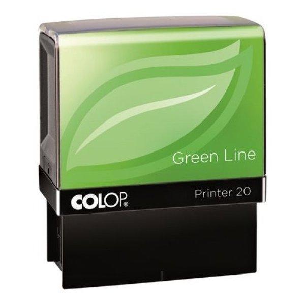 Bélyegző, szó, COLOP "Printer IQ 20/L Green Line", Fizetve