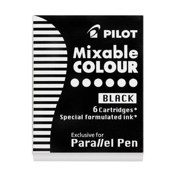 Töltőtoll patron, PILOT "Parallel Pen", fekete