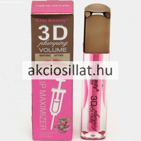 Kiss Beauty Lip Maximizer 3D Plumping Volume Pink ajakdúsító 5.5ml