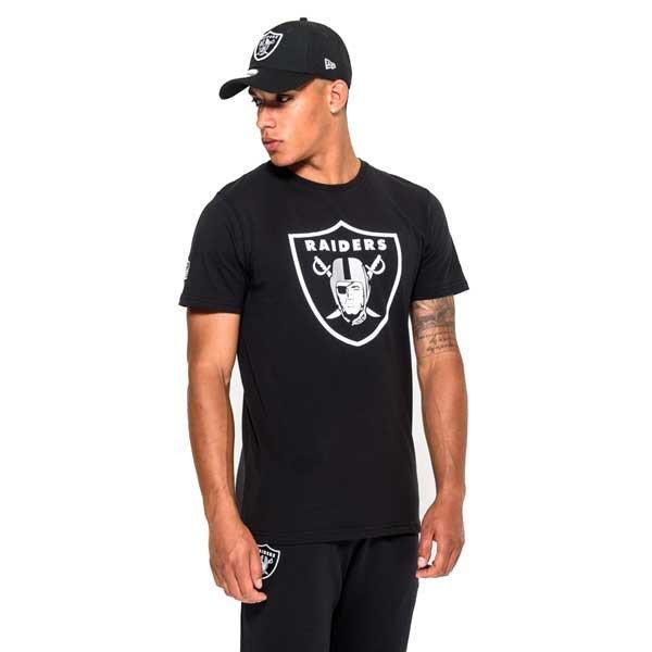 Férfi póló New Era NFL Team Logo Las Vegas Raiders T-shirt Black