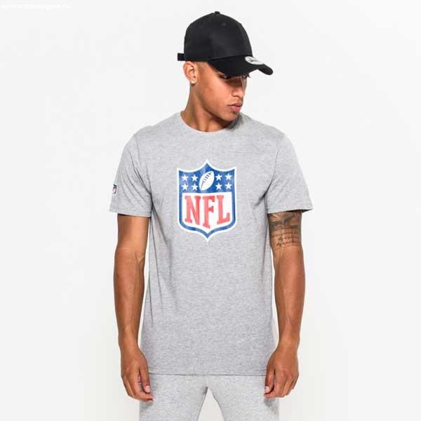 Férfi póló New Era NFL Team Logo T-shirt Grey