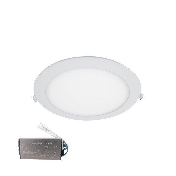 STELLAR LED PANEL KEREK 18W 4000K SÜLLYESZTETT SZERELÉSŰ +SÜRGŐSSÉGI
KÉSZLETTEL