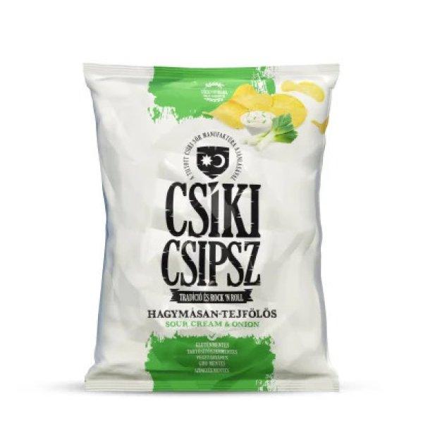 GLUTÉNMENTES CSÍKI CSIPSZ HAGYMÁSAN-TEJFÖLÖS 50G