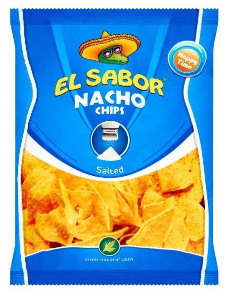 El Sabor 100G Nacho Chips Só /734/