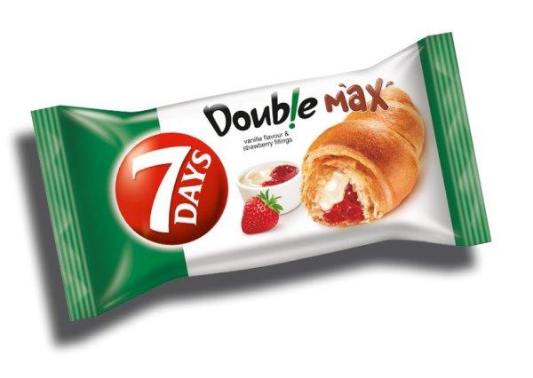 7 Days Croissant Double 80G Eper-Vanília