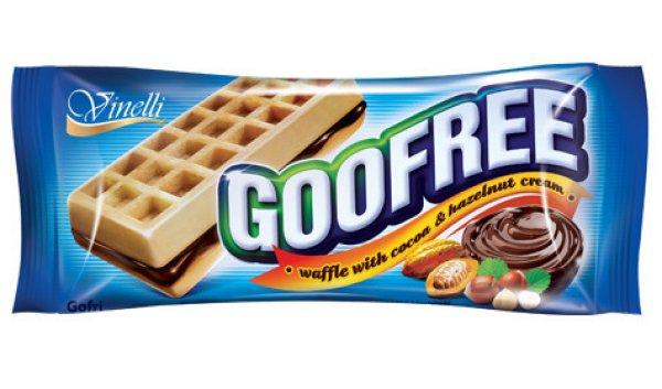 Goofree 50G Kakaós-Mogyorós Krémmel Töltött