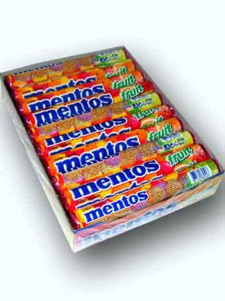 Mentos Fruit 37.5G (Gyümölcsízű cukordrazsé)