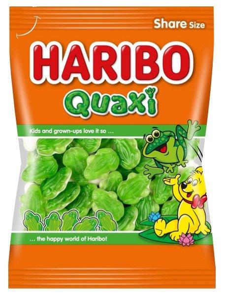 Haribo 200G Quaxi Béka (Gyümölcs ízű gumicukor habcukorral)