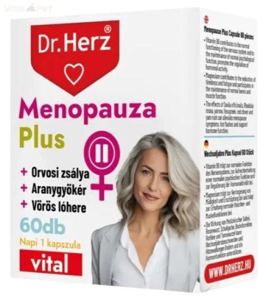 Dr. Herz Menopauza Plus 60 db kapszula doboz