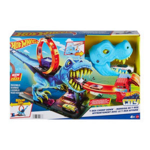 Hot wheels city T-rex hurok pálya