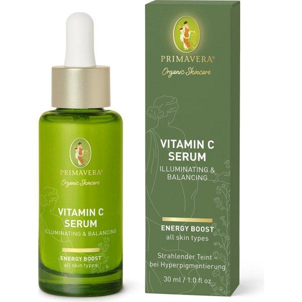 Primavera Bőrfényesítő szérum Illuminating &
Balancing Vitamin C (Serum) 30 ml