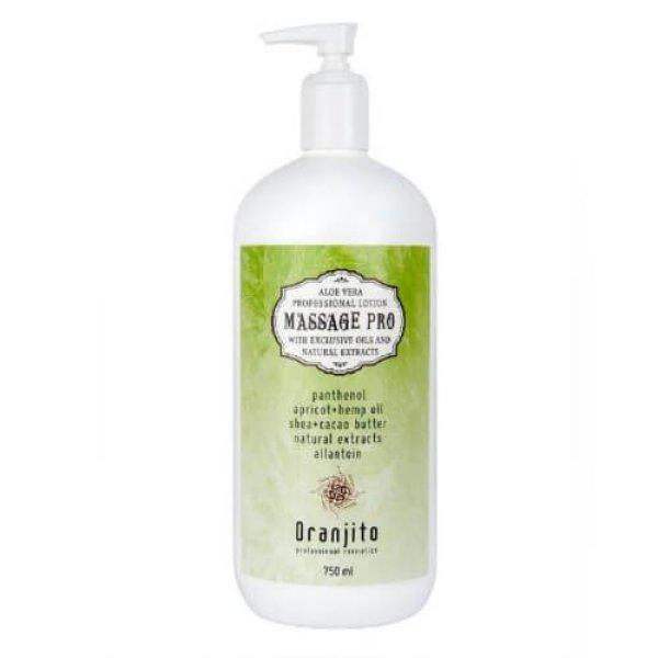 Oranjito Masszázstej aloe verával (Massage Pro) 750 ml