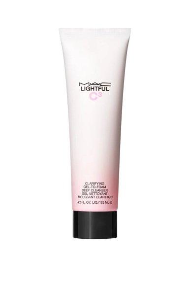 MAC Cosmetics Mélyen tisztító arcgél Lightful C³
(Clarifying Gel-to-Foam Deep Cleanser) 125 ml