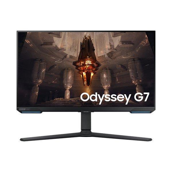 SAMSUNG Gaming 144Hz IPS monitor 28" G70B, 3840x2160, 16:9, 300cd/m2, 1ms,
2xHDMI/DP/2xUSB/LAN/WiFi/BT, Pivot, hangszóró